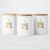 手描き新鮮野菜III食品ラベル フードラベル (ボトル)