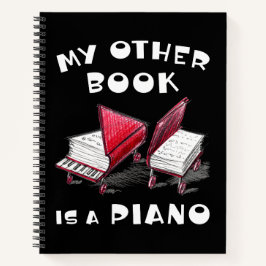 手描き本 – ピアノインスパイアデザイン ノートブック