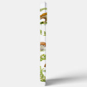 手描き林茸の水彩模様 Case-Mate iPhoneケース (裏面 / 右)