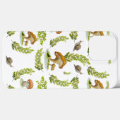 手描き林茸の水彩模様 Case-Mate iPhoneケース (裏面 (横))