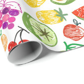 手描き果実 ラッピングペーパー (ロールコーナー)