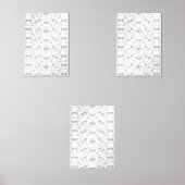 手描き植物壁画 (正面)