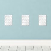 手描き植物壁画 (ウッドフロア)