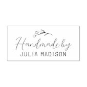 手描き植物製シンプル品 ラバースタンプ (インプリント)