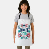 手描き母地球の日デザイン-23184 エプロン (インサイチュ)