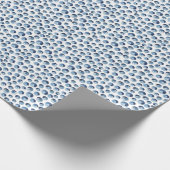 手描き水彩シームレス壁紙 ラッピングペーパー (角)