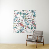 手描き水彩無地無尽文 タペストリー (インサイチュ(横))