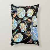 手描き水彩無地白地 アクセントクッション (正面(垂直))