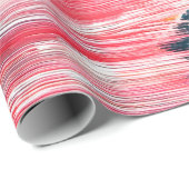 手描き油絵。抽象芸術アートの背景 ラッピングペーパー (ロールコーナー)