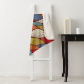 手描き波：抽象芸術シームレス背景。 シェルパブランケット (インサイチュ)