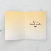 手描き漫画のハロウィーン挨拶 シーズンカード (内部)