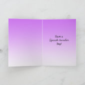 手描き漫画キャットハロウィンの挨拶 シーズンカード (内部)