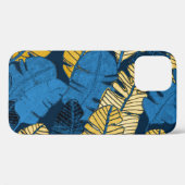 手描き熱帯葉国:シームレス Case-Mate iPhoneケース (裏面 (横))