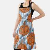 手描き玉ねぎ球野菜壁紙。モダン エプロン (インサイチュ)