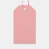 手描き瓶のハートバレンタインデー ギフトタグ (裏面)