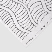 手描き白黒文様 薄葉紙 (詳細)