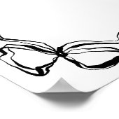 手描き結婚の旅程スケジュールへようこそ ポスター (角)