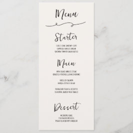 手描き結婚角 メニュー