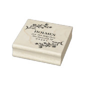 手描き花弁名・住所 ラバースタンプ (スタンプ)