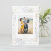 手描き花火の新年の写真カード シーズンカード (スタンド正面)