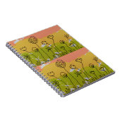 手描き花 ノートブック (右側)