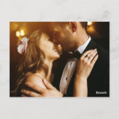 手描き花 | 素朴フローラ ポストカード (裏面)