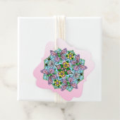 手描き蝶お洒落曼荼羅 フェイバータグ (インサイチュ)