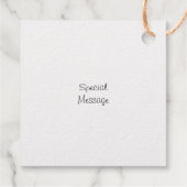 手描き蝶 フェイバータグ (裏面)