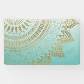 手描き部かわいらし族曼荼羅エレガントデザイン 横断幕 (横)