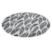 手描き部族羽、ヴィンテージ柄。 カッティングボード (角)