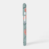 手描き野菜 iPhone 16ケース (左側面)