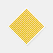 手描き金ゴールド小麦模様 スタンダードカクテルナプキン (角)