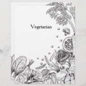 手描き黒野菜レシピ部門 (正面/裏面)