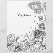 手描き黒野菜レシピ部門 (裏面)