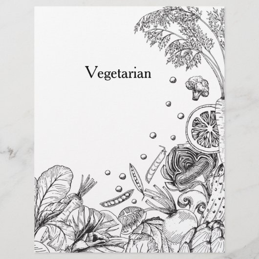 手描き黒野菜レシピ部門 (裏面)