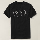 手描き1972 Tシャツ (デザイン正面)
