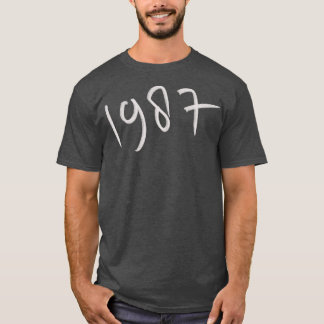 手描き1987 Tシャツ