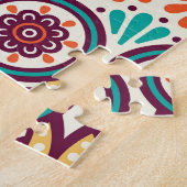 手描き、ヴィンテージイスラムの装飾要素。 ジグソーパズル (側面)