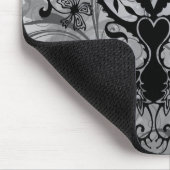 手描き: 平和鳩のマウスパッド マウスパッド (コーナー)