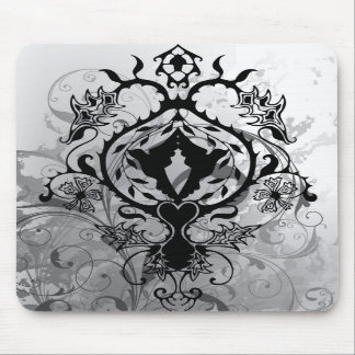 手描き: 平和鳩のマウスパッド マウスパッド