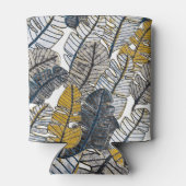 手描き:熱帯葉国 缶クーラー (裏面)