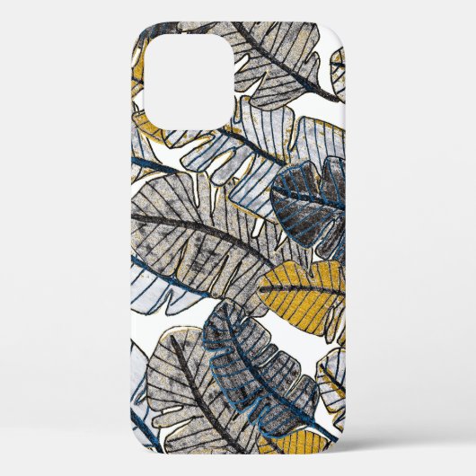 手描き:熱帯葉国 Case-Mate iPhoneケース (裏面)