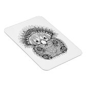 手描きEchidna Doodle マグネット (右側)