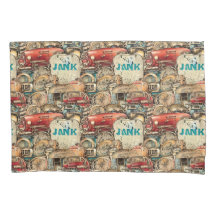 手描クールき古い車ユニークのヴィンテージ作品