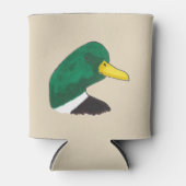 手描芸術的きマラードアヒル 缶クーラー (正面)