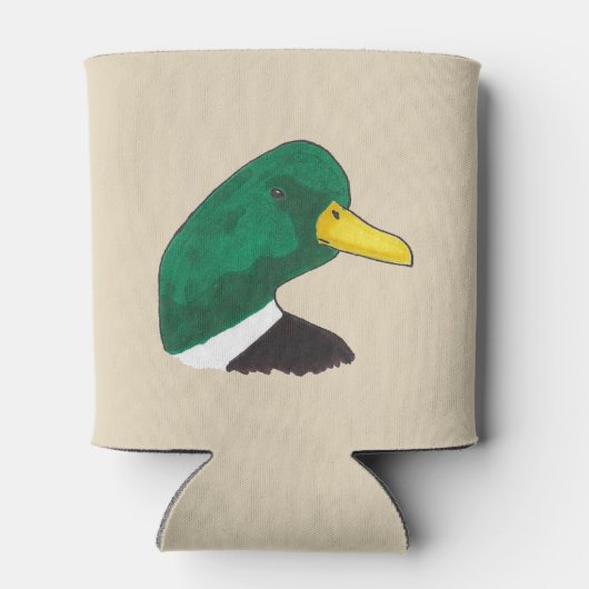 手描芸術的きマラードアヒル 缶クーラー