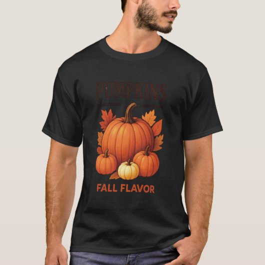 手摘みカボチャの収穫 カントリー牧場 Tシャツ (正面)