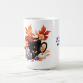 手放すことの美しさを教えてくれる秋 コーヒーマグカップ (中央)