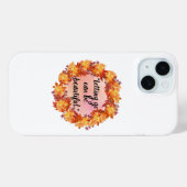 手放すことも美しい Case-Mate iPhoneケース (裏面 (横))