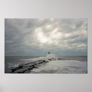 手放すサーフィン ポスター